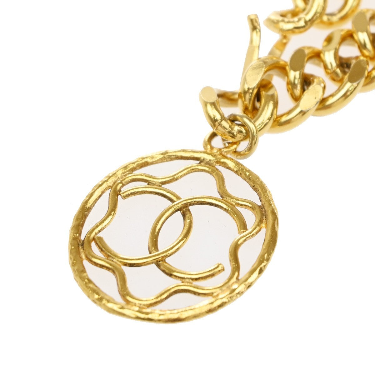 Chanel CC Chunky Chain-Link Belt Gold-plated, GOLD, GOLD_PLATED, Belts