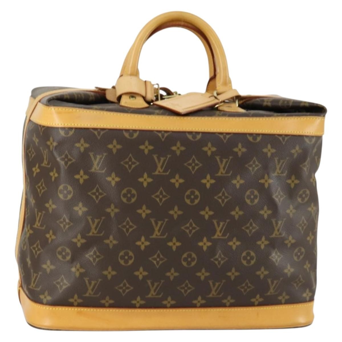 Louis Vuitton Cruiser Handbag Monogram Canvas, BROWN, CANVAS, Travel bag