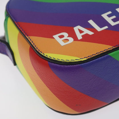 Balenciaga Everyday Camera Bag Printed Leather, MULTICOLOUR, LEATHER, Shoulder bag
