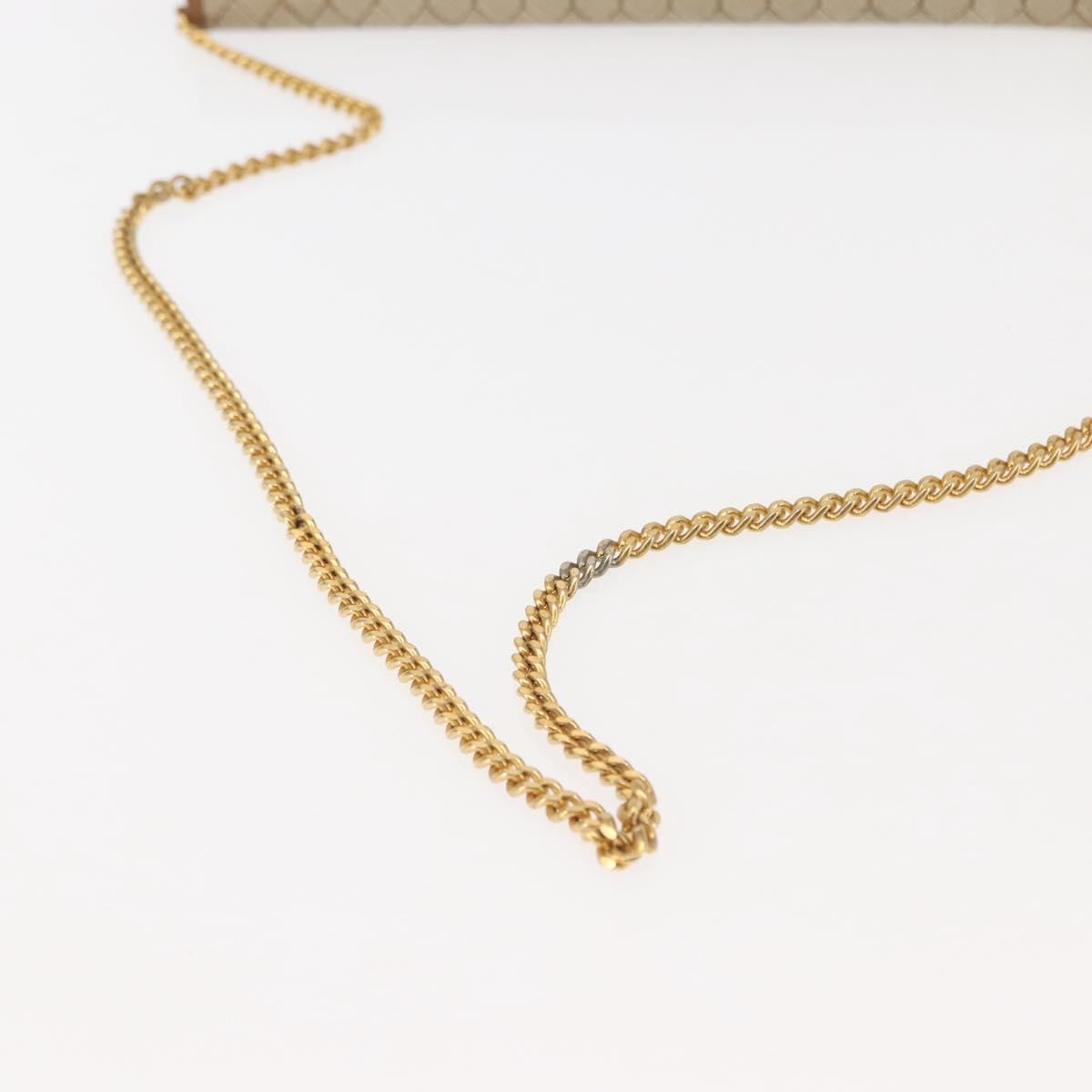 Christian Dior Vintage Honeycomb chain Canvas, BEIGE, CANVAS, Shoulder bag