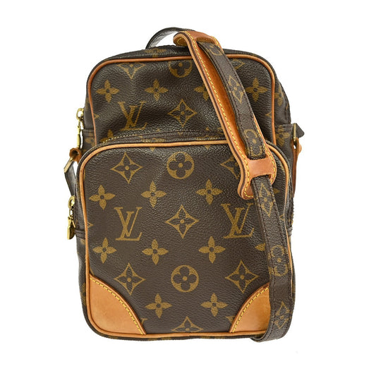 Louis Vuitton Amazone Bag Monogram Canvas, BROWN, CANVAS, Clutche & pouche