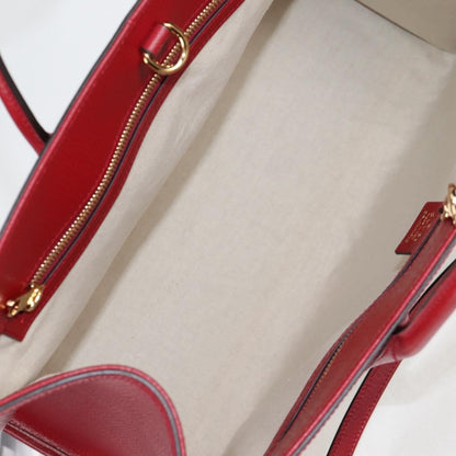 Gucci Doraemon Tote Printed Mini GG Coated Canvas, BROWN, CANVAS, Tote bag