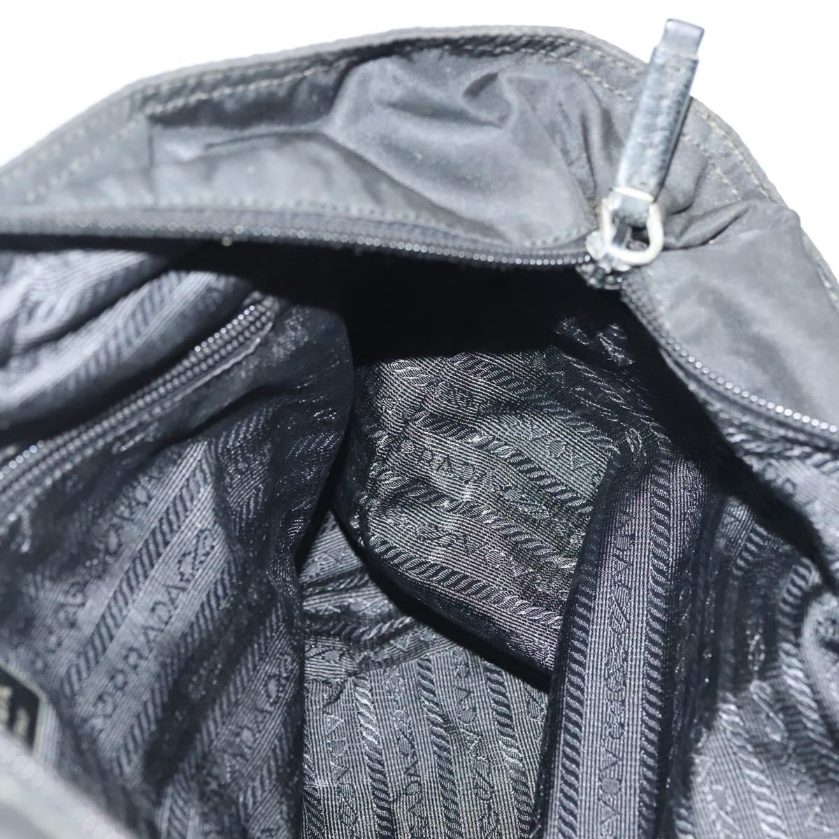 Prada Vintage Tote Tessuto, BLACK, NYLON, Tote bag