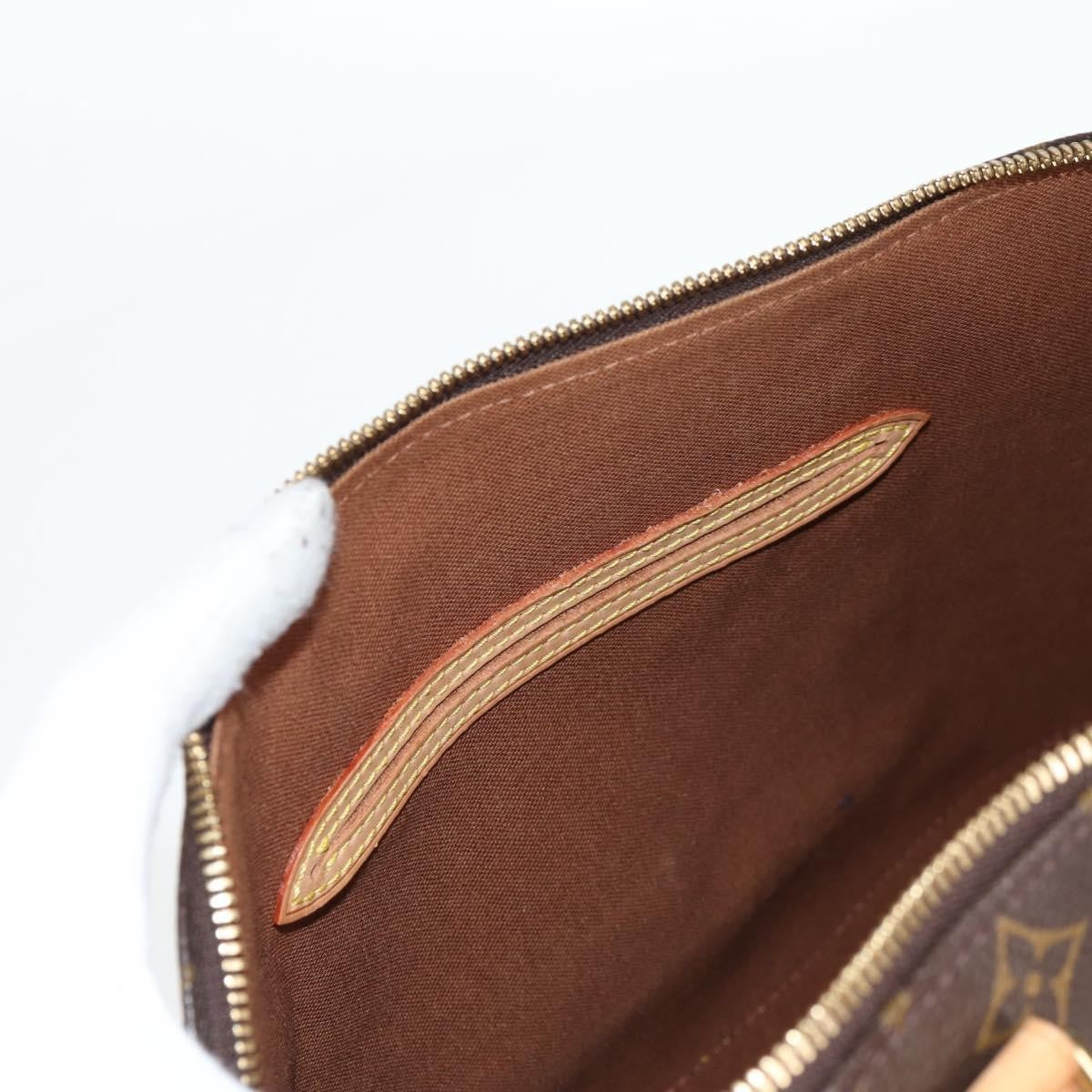 Louis Vuitton Alma Handbag Monogram Canvas, BROWN, CANVAS, Handbag