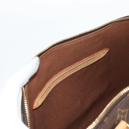Louis Vuitton Alma Handbag Monogram Canvas, BROWN, CANVAS, Handbag