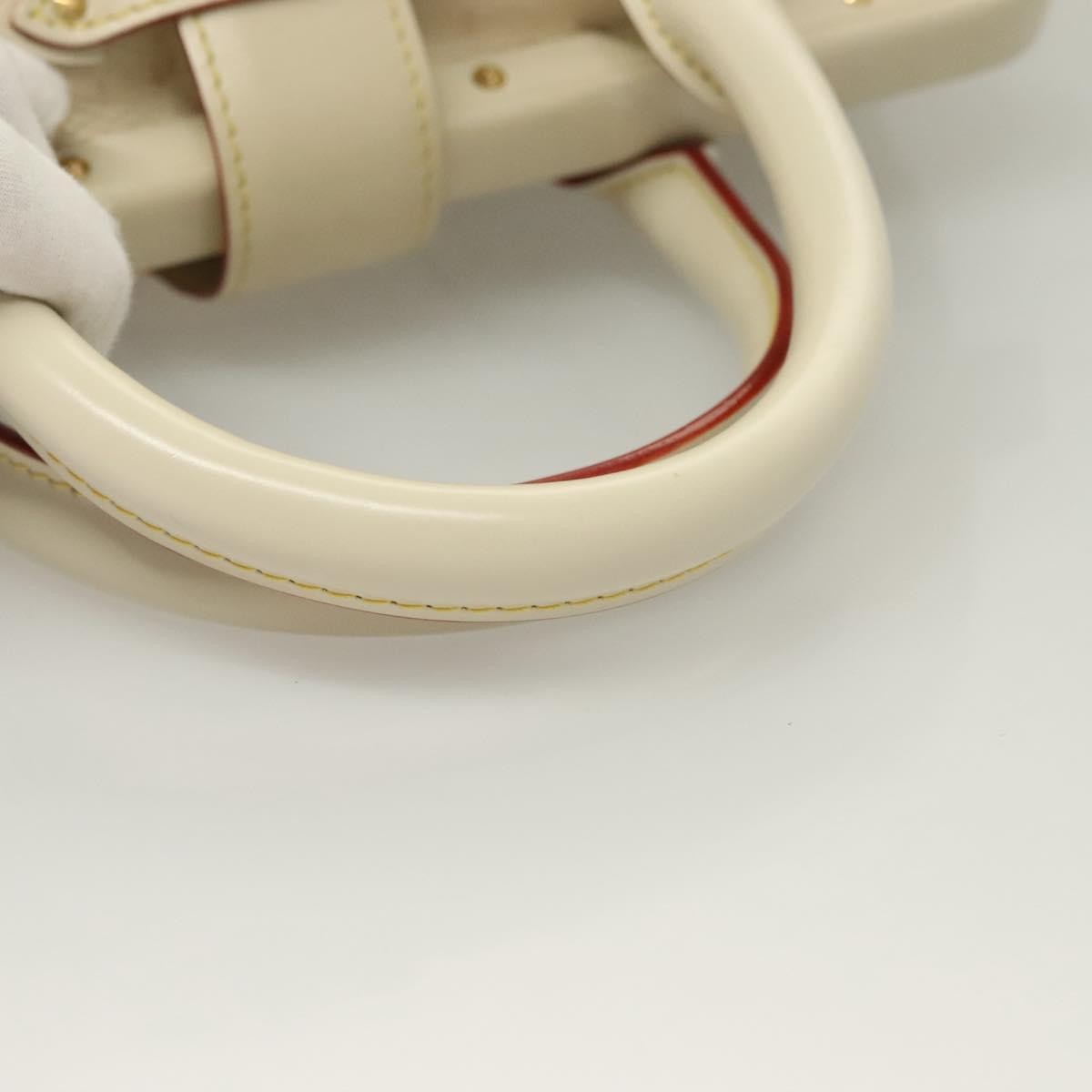 Louis Vuitton Suhali L'Ingenieux Handbag Leather, WHITE, LEATHER, Handbag