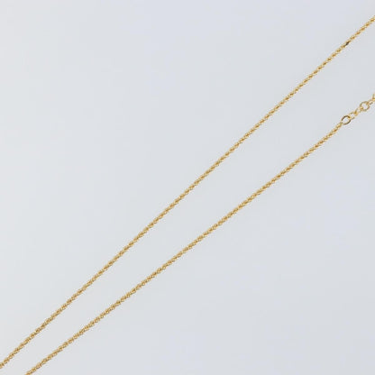 Christian Dior CD Pendant Necklace Metal, GOLD, METAL, Necklace