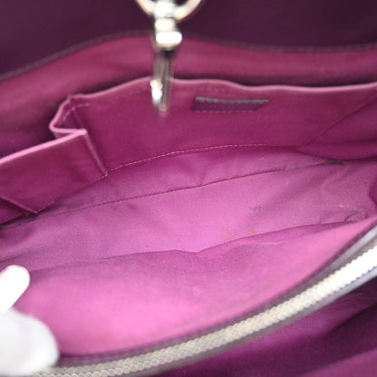 Louis Vuitton Passy Tote Epi Leather, PURPLE, LEATHER, Tote bag