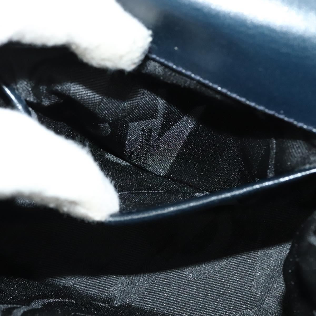 Salvatore Ferragamo Gancini Flap Shoulder bag Leather, BLACK, LEATHER, Shoulder bag