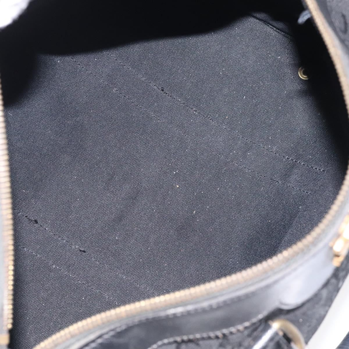 Celine C Sulky Handbag Canvas, BLACK, CANVAS, Handbag