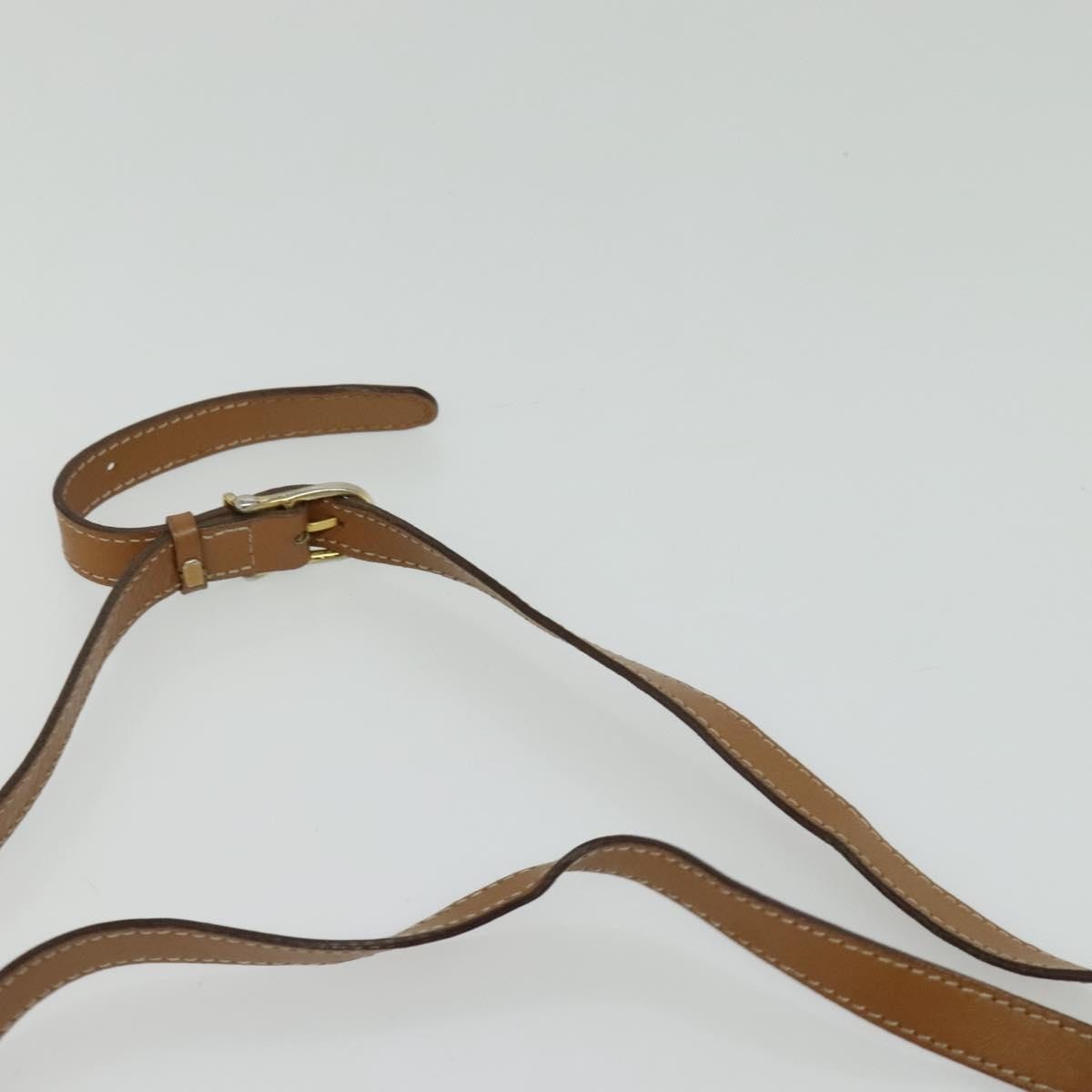 Celine Macadam Shoulder Bag PVC Leather, BEIGE, CANVAS, Shoulder bag