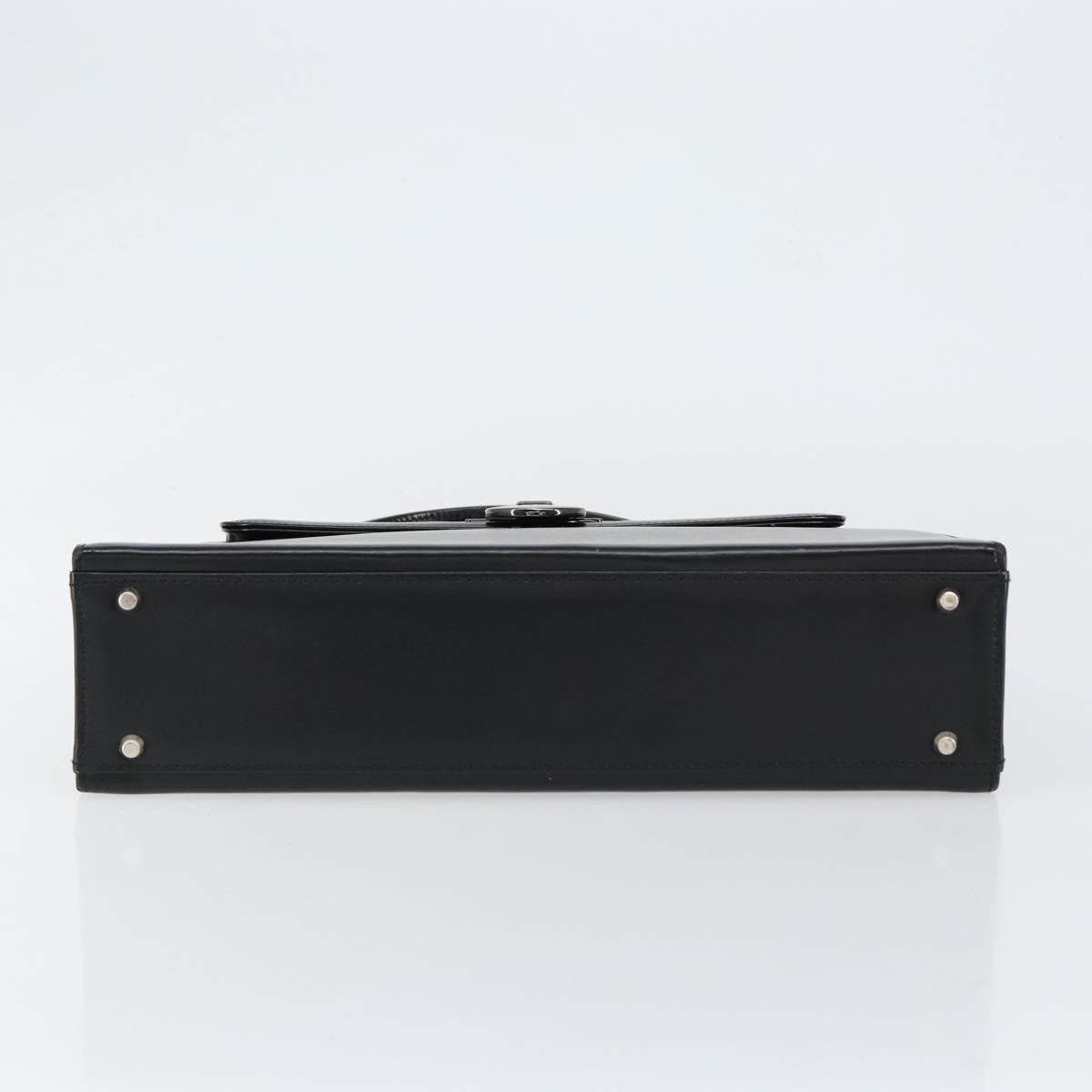 Givenchy Twist lock top handle bag Leather, BLACK, LEATHER, Handbag