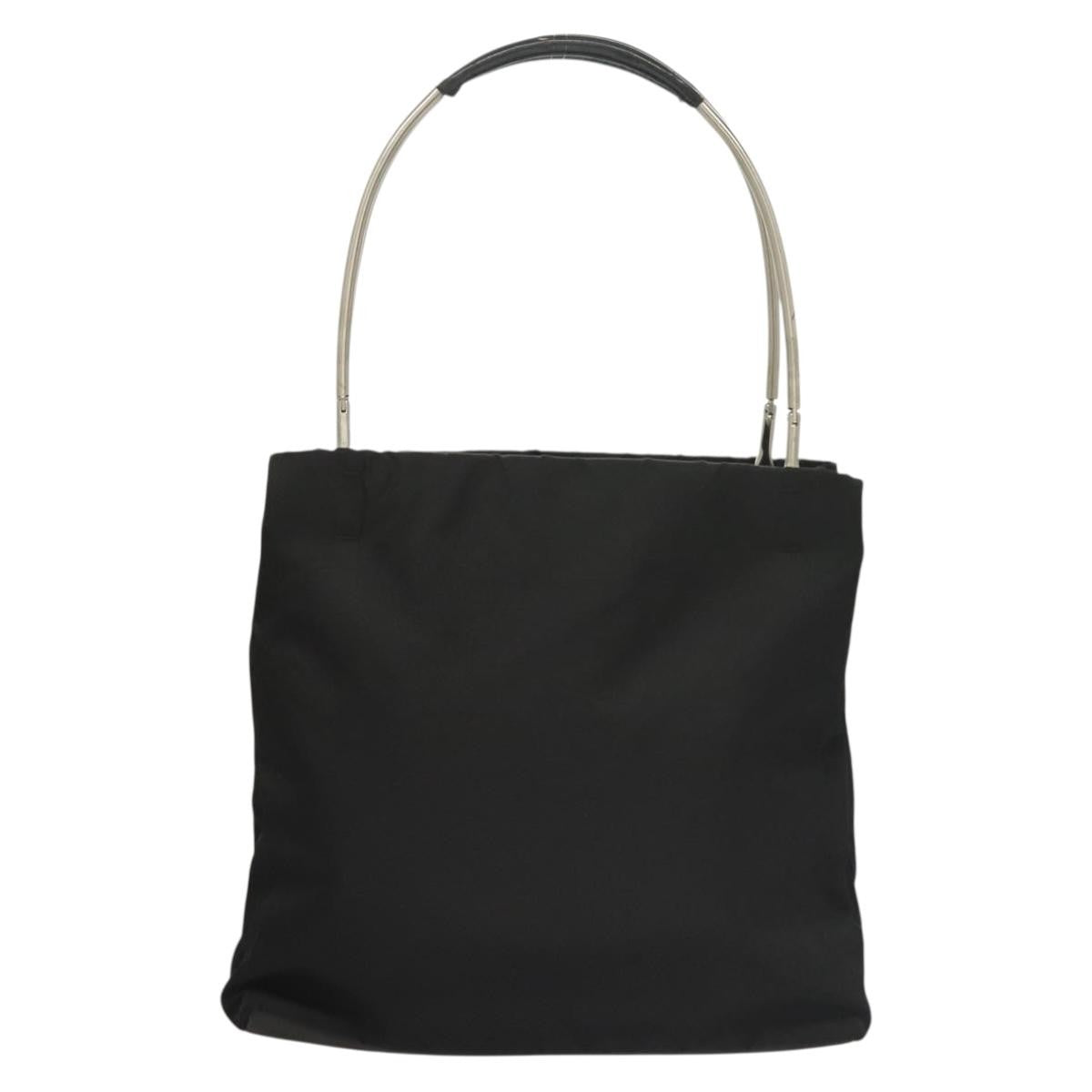 Prada Vintage Handbag Tessuto, BLACK, NYLON, Handbag