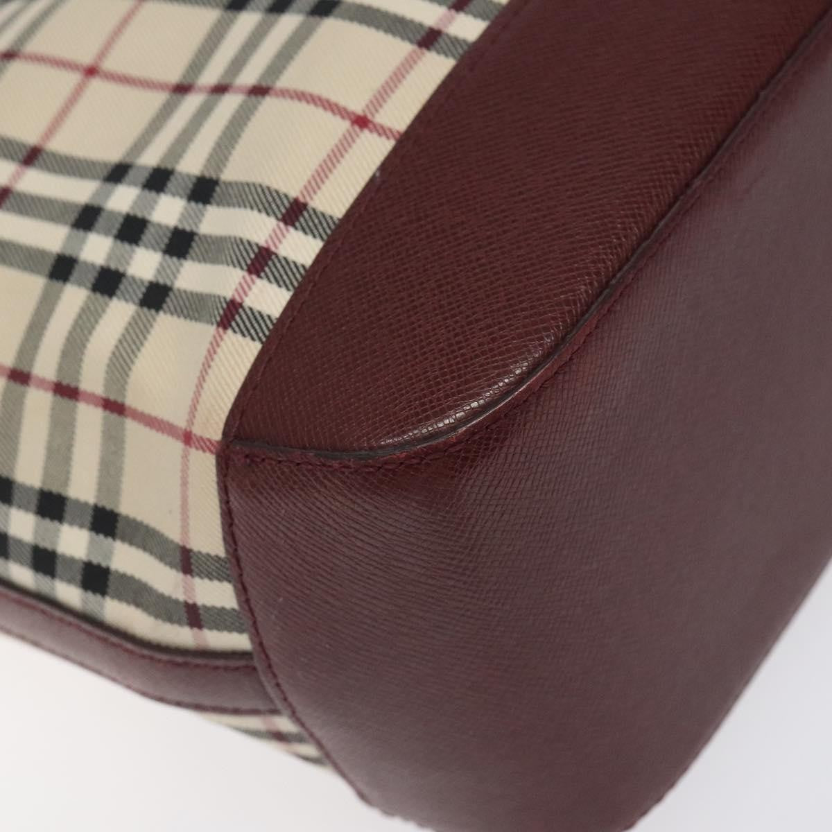 Burberry Nova Check Tote canvas check pattern, BEIGE, CANVAS, Tote bag