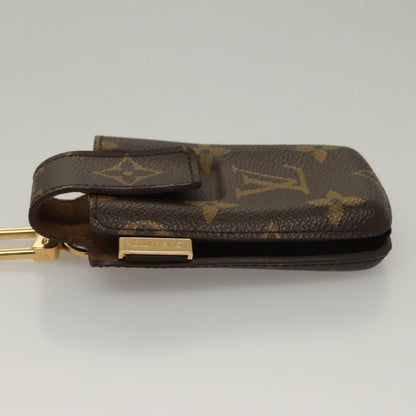 Louis Vuitton Etui Phone Case Monogram Canvas, BROWN, CANVAS, Tech accessory