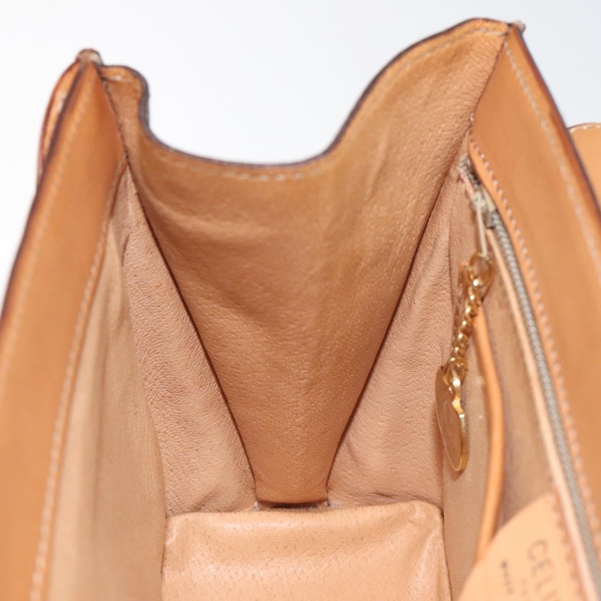 Celine Triomphe vintage handbag Macadam canvas, BROWN, CANVAS, Handbag