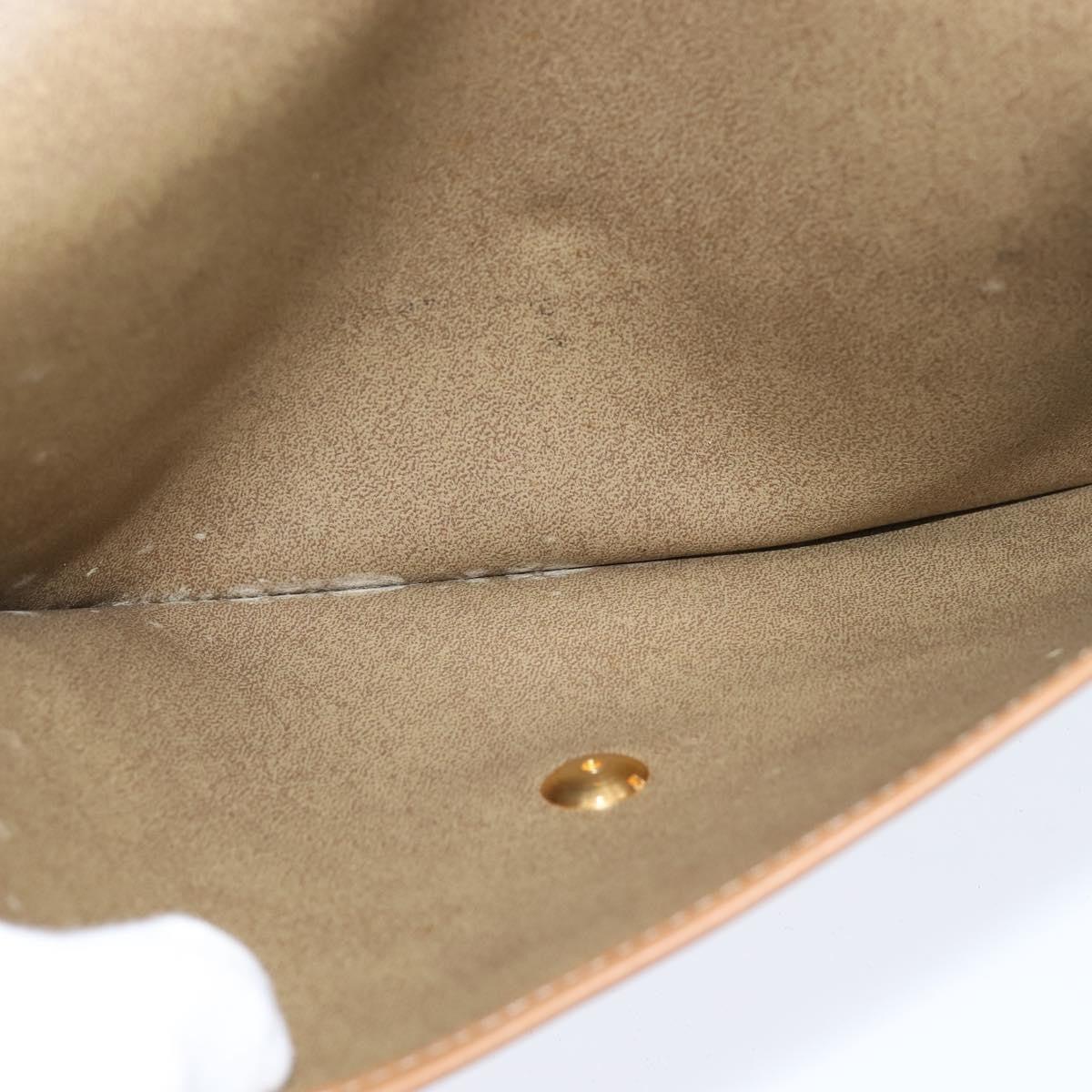 Christian Dior Vintage honeycomb clutch Canvas, BEIGE, CANVAS, Clutche & pouche