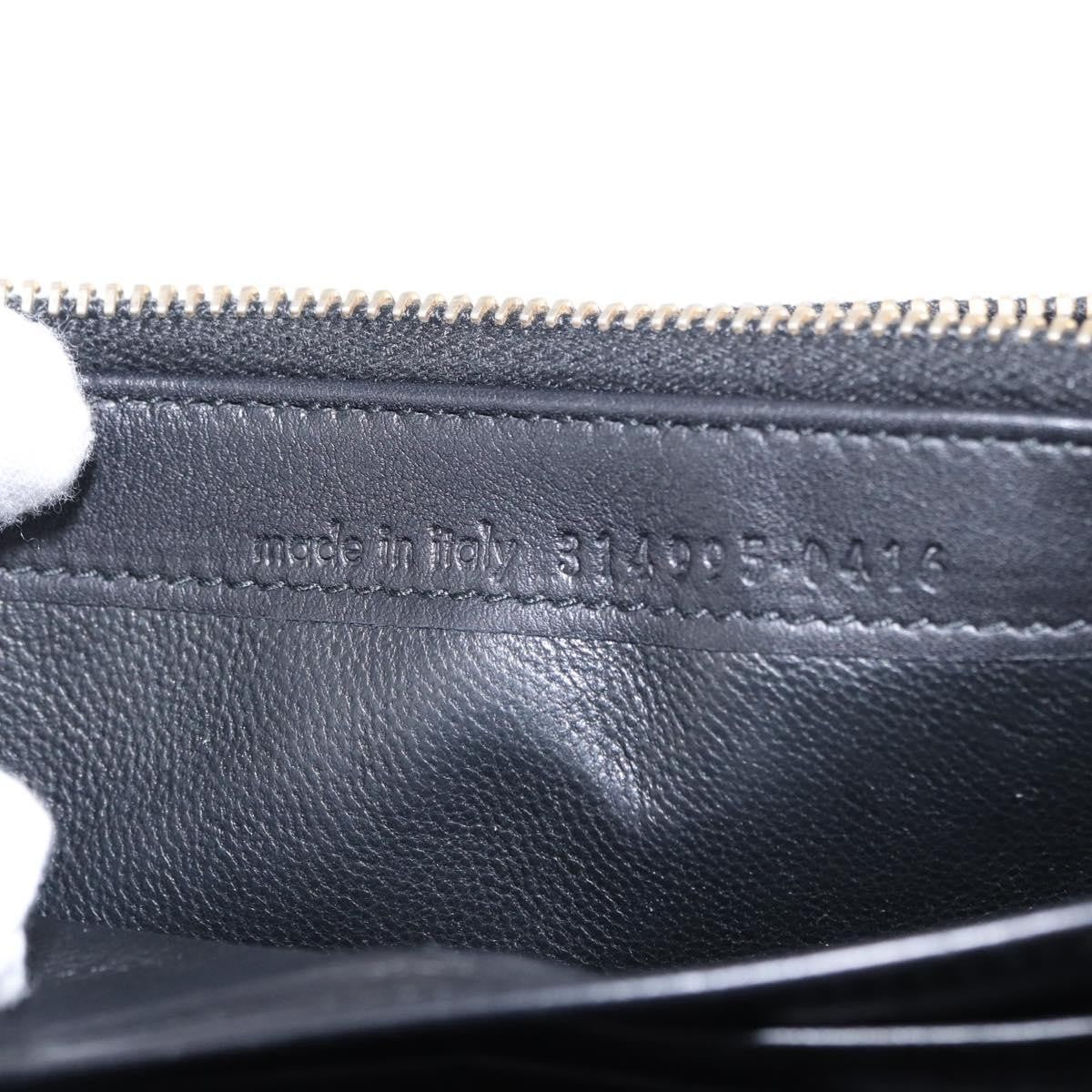 Saint Laurent Y Line Flap Wallet Leather, BLACK, LEATHER, Wallets