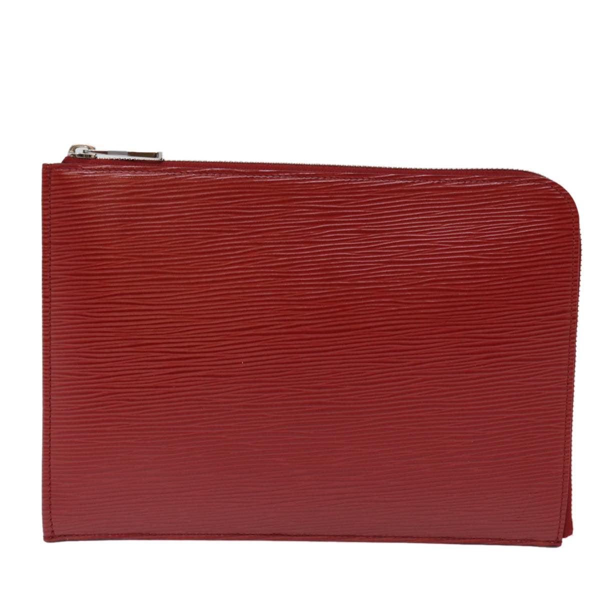 Louis Vuitton Pochette Jour Epi Leather, RED, LEATHER, Clutche & pouche