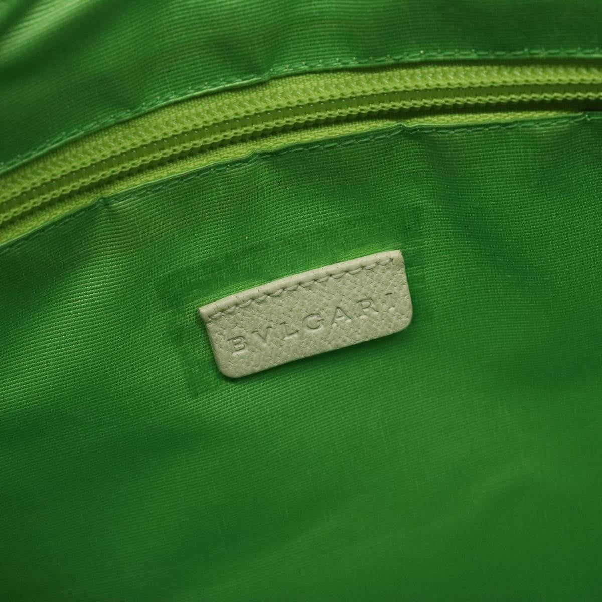 Bvlgari B.Zero1 Logomania Bag Canvas with Leather, BLUE, NYLON, Shoulder bag