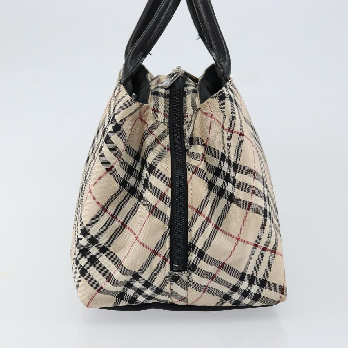 Burberry Nova Check Handbag Nylon, BEIGE, NYLON, Handbag