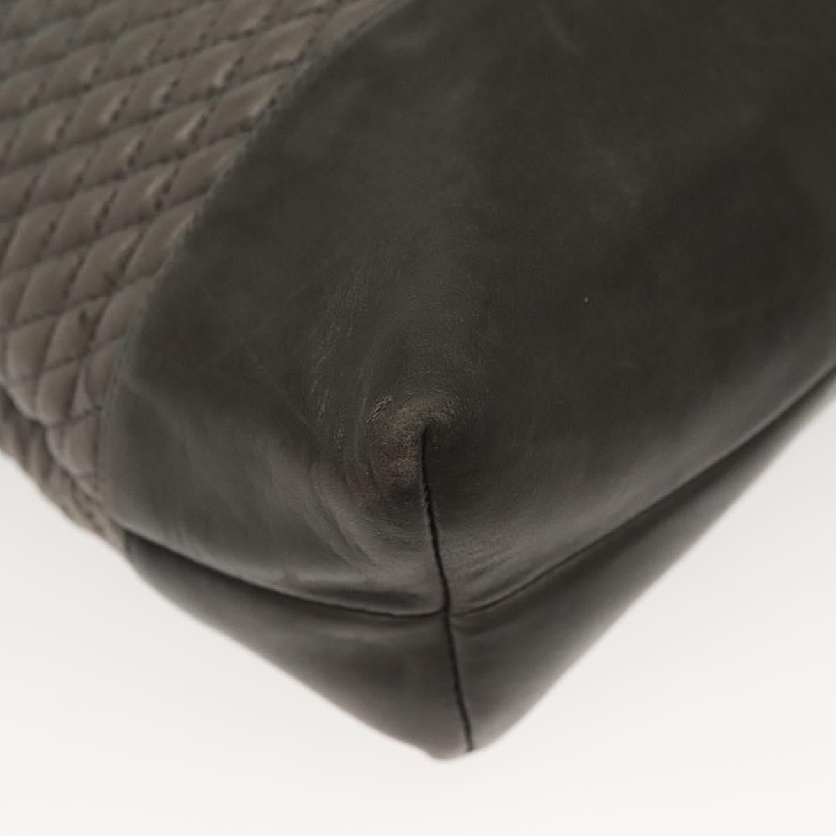 Bally Handbag Leather, GRAY, LEATHER, Handbag