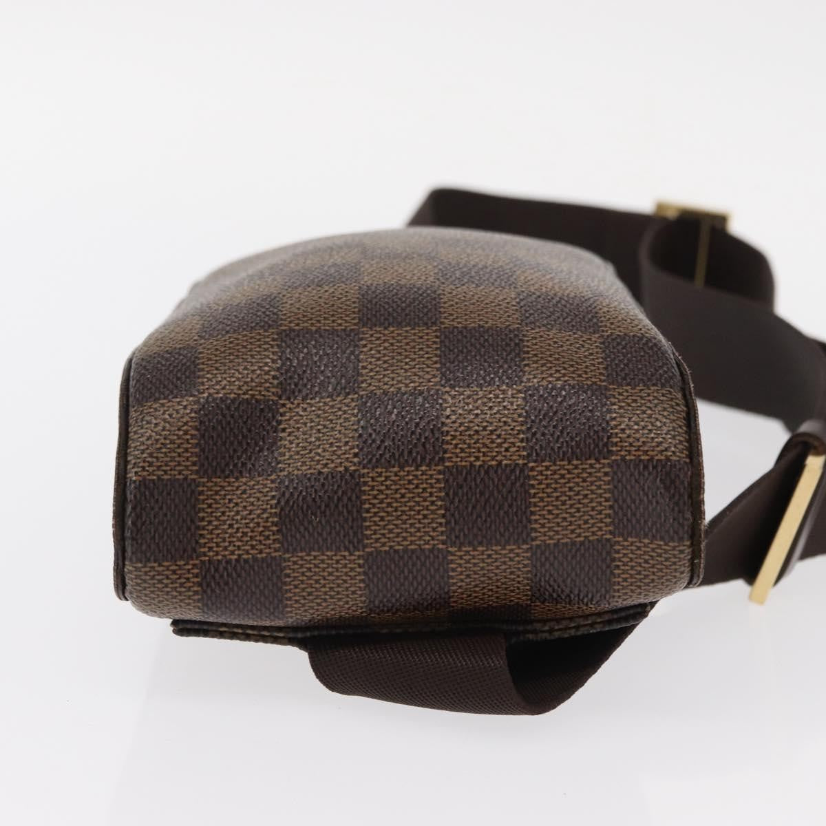 Louis Vuitton Geronimos Waist Bag Damier, BROWN, CANVAS, Shoulder bag