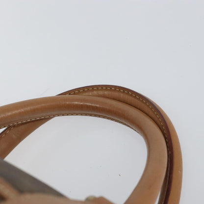 Celine Vintage Macadam Boston bag Canvas, BROWN, CANVAS, Travel bag