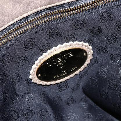 Loewe Anagram Tote Leather, GOLD, LEATHER, Tote bag