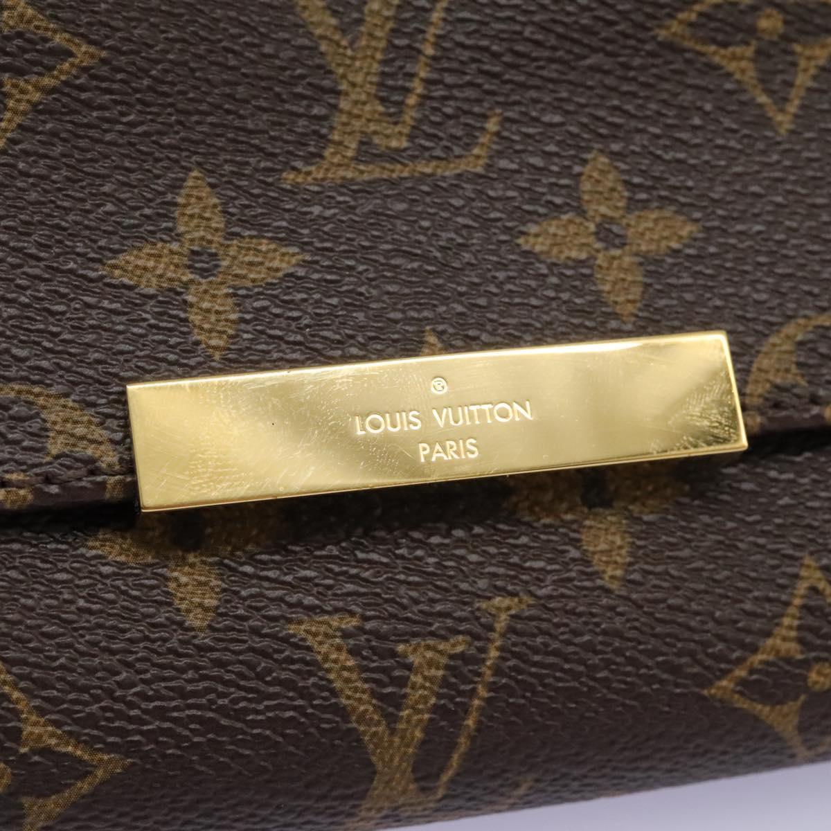 Louis Vuitton Favorite Handbag Monogram Canvas, BROWN, CANVAS, Shoulder bag