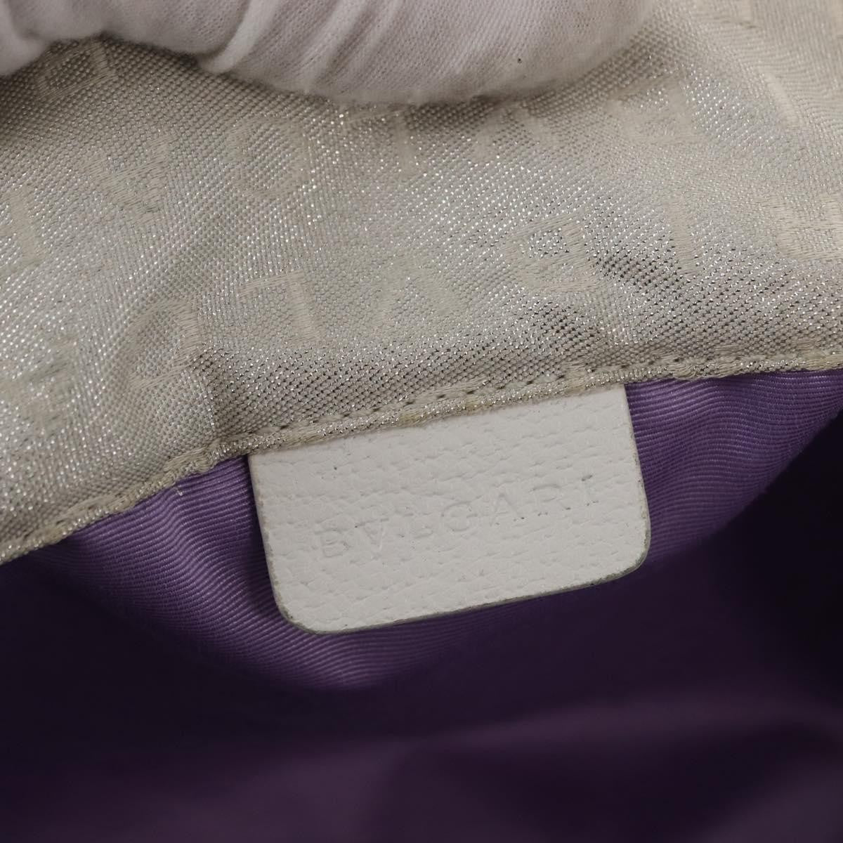 Bvlgari Logomania Tote bag Canvas, SILVER, CANVAS, Tote bag