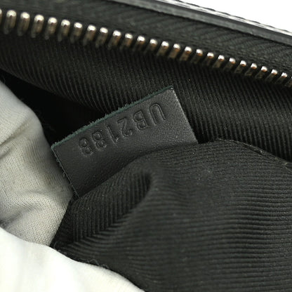 Louis Vuitton Discovery Pochette Monogram Shadow Leather, BLACK, LEATHER, Clutche & pouche