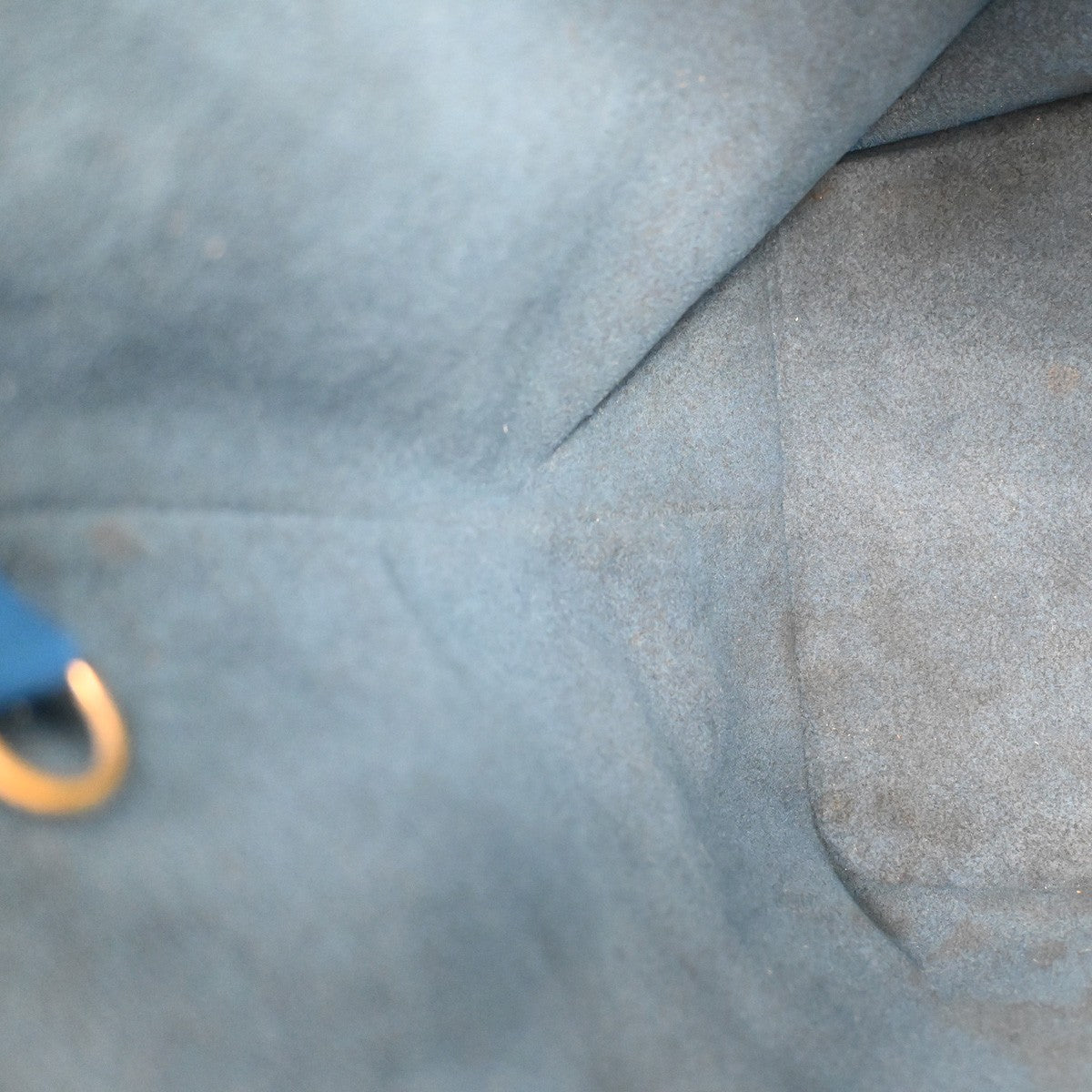 Louis Vuitton Petit Noe Handbag Epi Leather, BLUE, LEATHER, Handbag