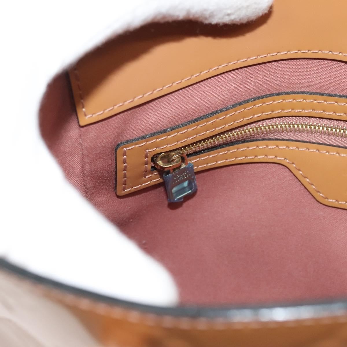 Louis Vuitton Catalina Handbag Monogram Vernis, PINK, PATENT_LEATHER, Handbag