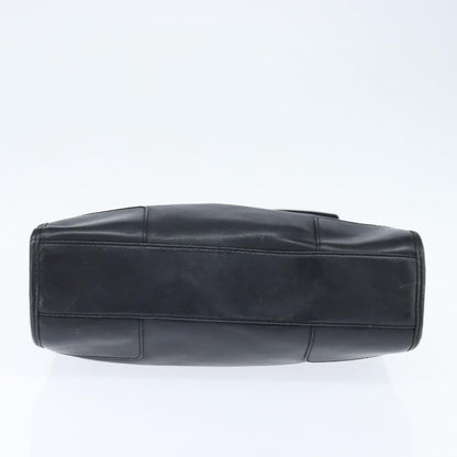 Loewe Anagram Shoulder Bag Leather, BLACK, LEATHER, Shoulder bag