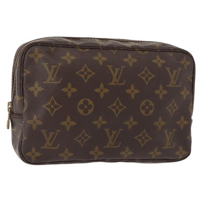 Louis Vuitton Trousse Toiletry Pouch Monogram Canvas, BROWN, CANVAS, Toiletry Case