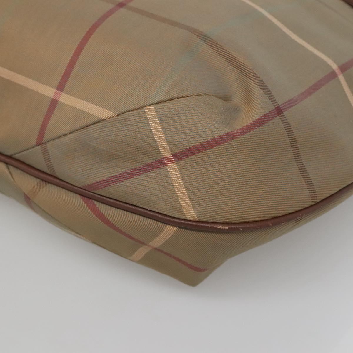 Burberry Nova check Shoulder bag Canvas, BEIGE, CANVAS, Shoulder bag