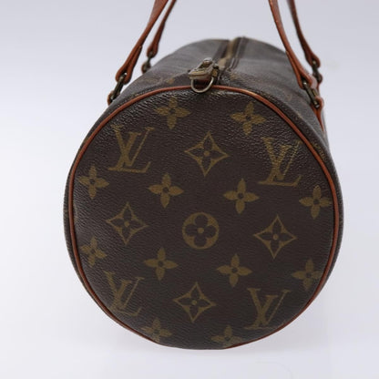 Louis Vuitton Papillon Handbag Monogram Canvas, BROWN, CANVAS, Handbag