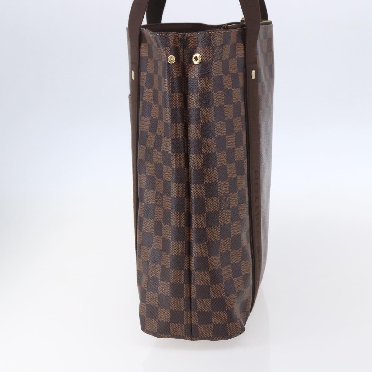 Louis Vuitton Cabas Beaubourg Damier, BROWN, CANVAS, Tote bag