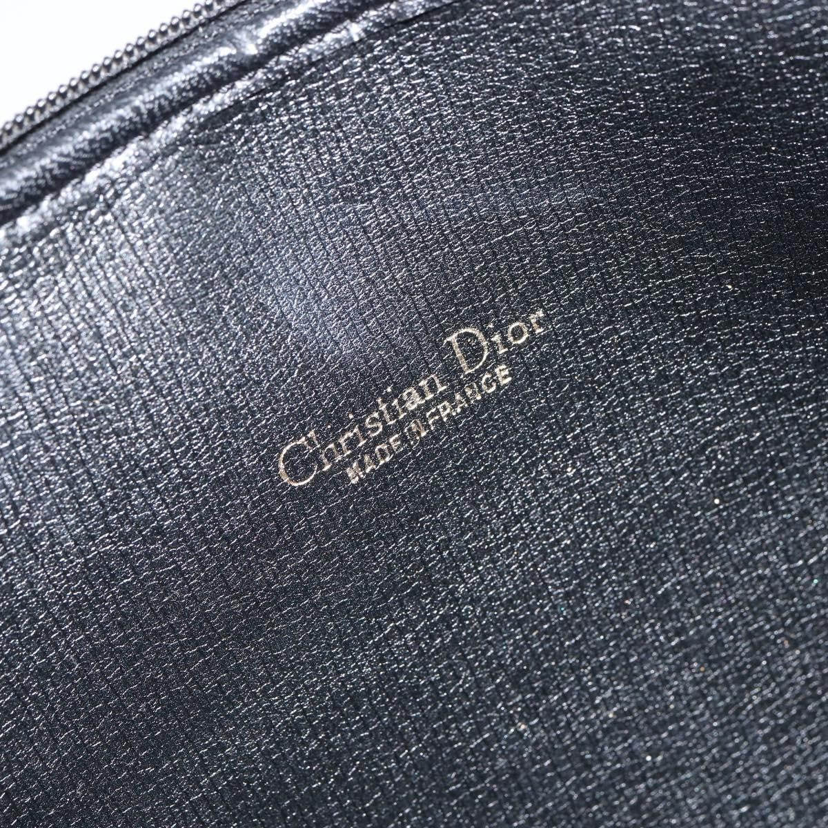 Christian Dior Trotter pouch Diorissimo Canvas, BLACK, CANVAS, Clutche & pouche