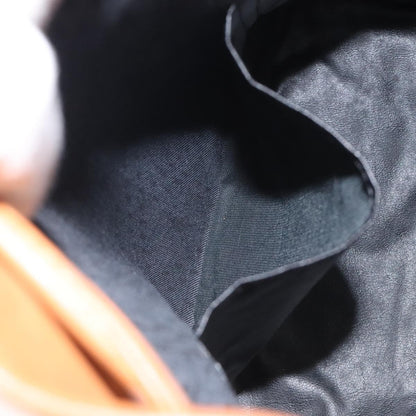 Saint Laurent Vintage Shoulder Bag Canvas, BLACK, CANVAS, Shoulder bag