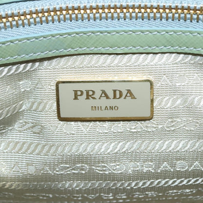 Prada Double Zip Lux Tote Saffiano Leather, GOLD, LEATHER, Handbag