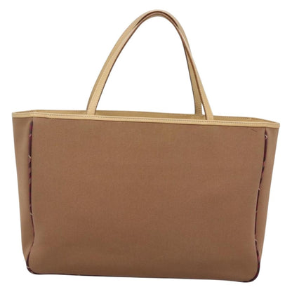 Burberry Nova Check Tote Leather, BEIGE, CANVAS, Tote bag