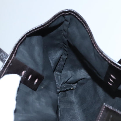 Fendi Roll Tote Zucca Canvas, BROWN, CANVAS, Tote bag