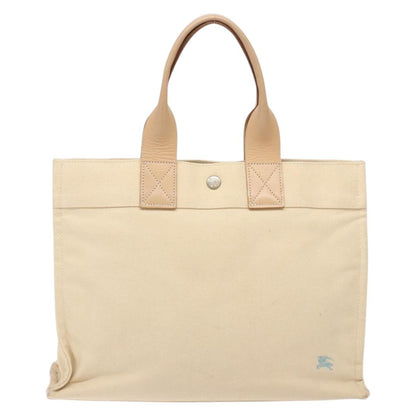 Burberry Blue Label Tote Bag Canvas, BEIGE, CANVAS, Tote bag