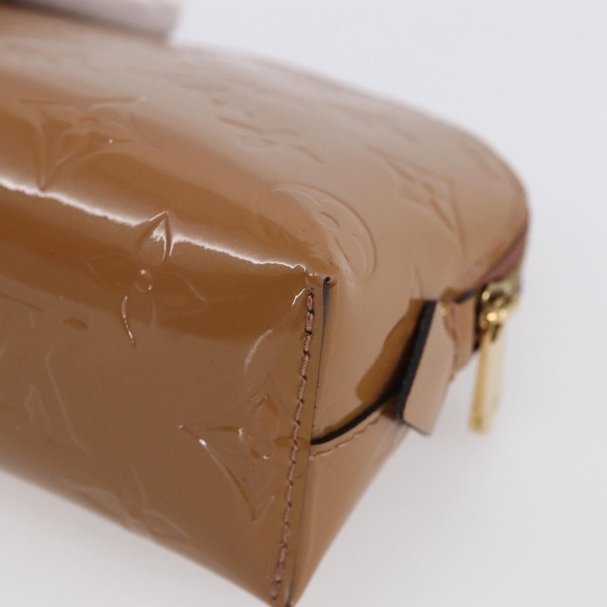 Louis Vuitton Cosmetic Pouch Monogram Vernis, BROWN, PATENT_LEATHER, Clutche & pouche