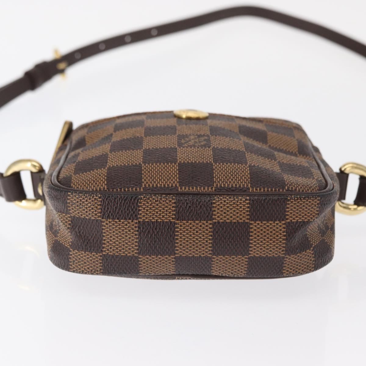 Louis Vuitton Rift Handbag Damier, BROWN, CANVAS, Shoulder bag