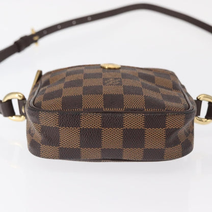 Louis Vuitton Rift Handbag Damier, BROWN, CANVAS, Shoulder bag