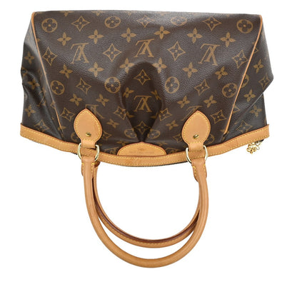Louis Vuitton Tivoli Handbag Monogram Canvas, BROWN, CANVAS, Handbag