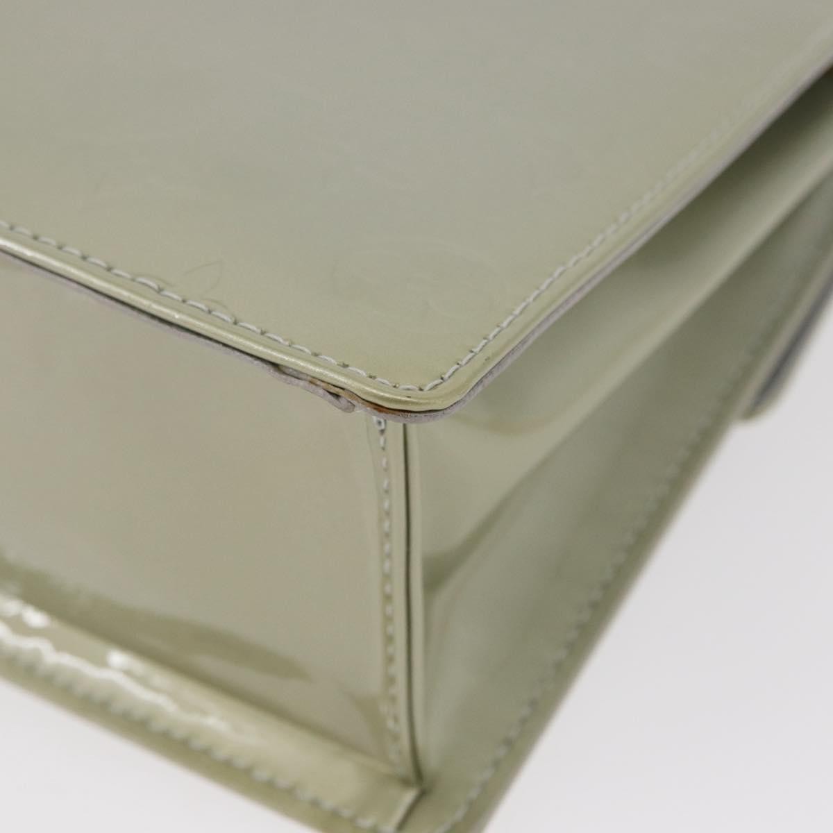 Louis Vuitton Spring Street Handbag Monogram Vernis, GRAY, PATENT_LEATHER, Handbag